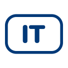 Icon: Symbol für italienischsprachige Kantone mit IT-Kennzeichnung